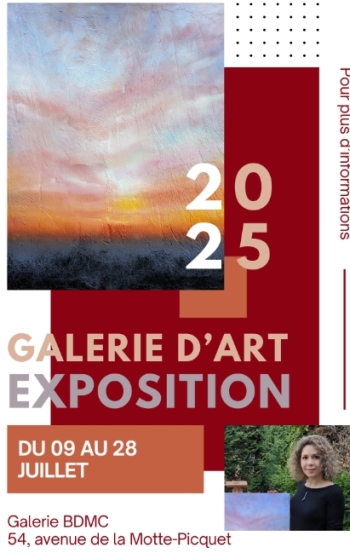 Exposition peinture - Galerie Beauté du Matin Calme