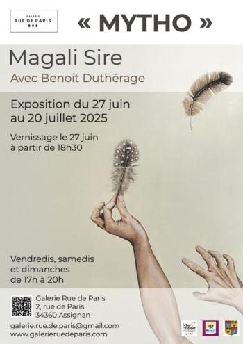 Exposition « Mytho » Magali Sire & Benoit Duthérage - Assignan