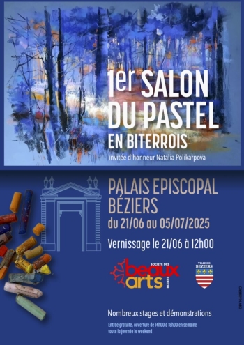 1er Salon du Pastel en Biterrois - BEZIERS